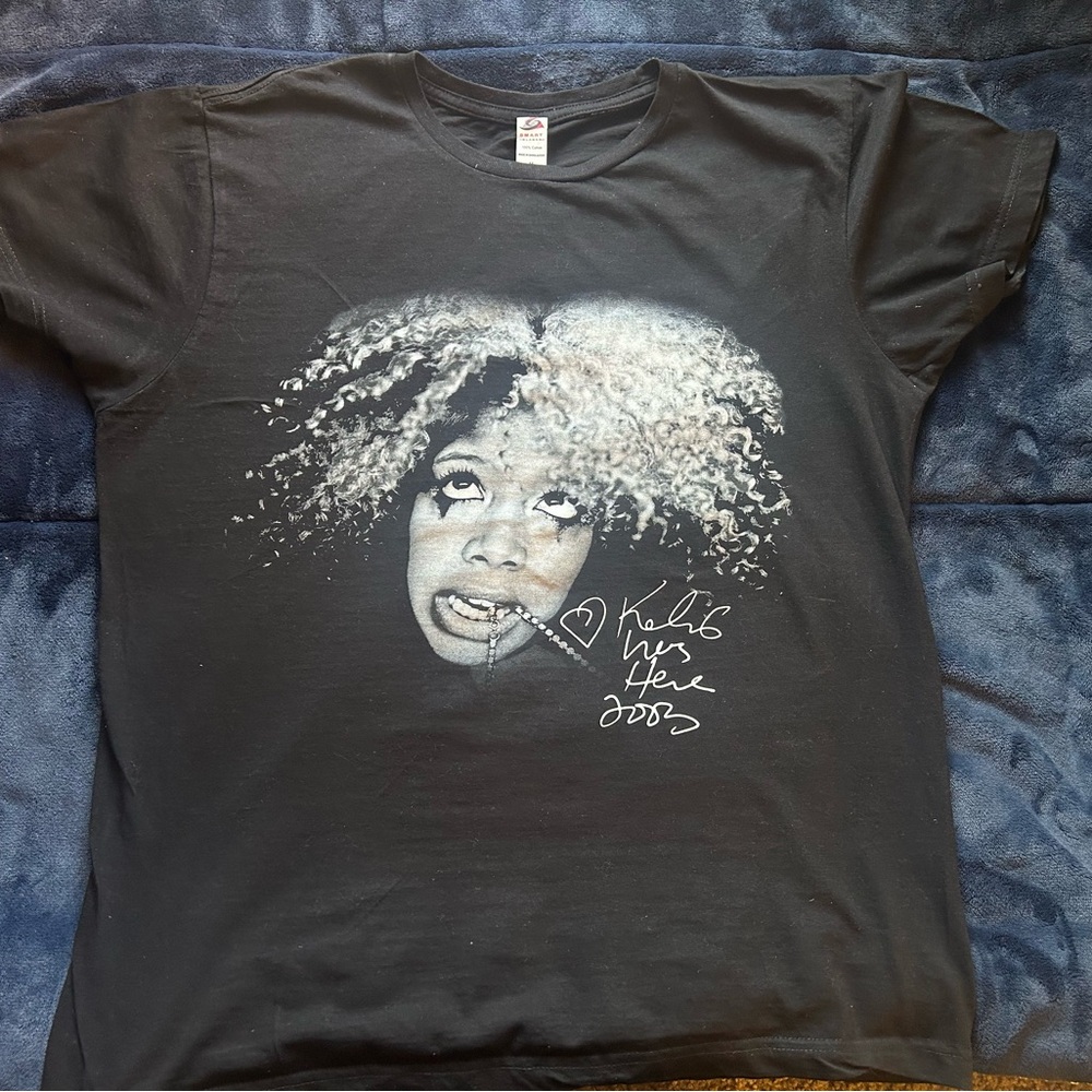 Kelis Graphic T-Shirt | Music Artist Tee | Black